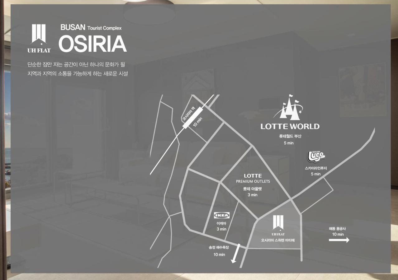 Y Collection By Uh Flat Osiria Aparthotel Busan Exteriör bild